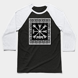 Viking Compass Vegvisir Baseball T-Shirt